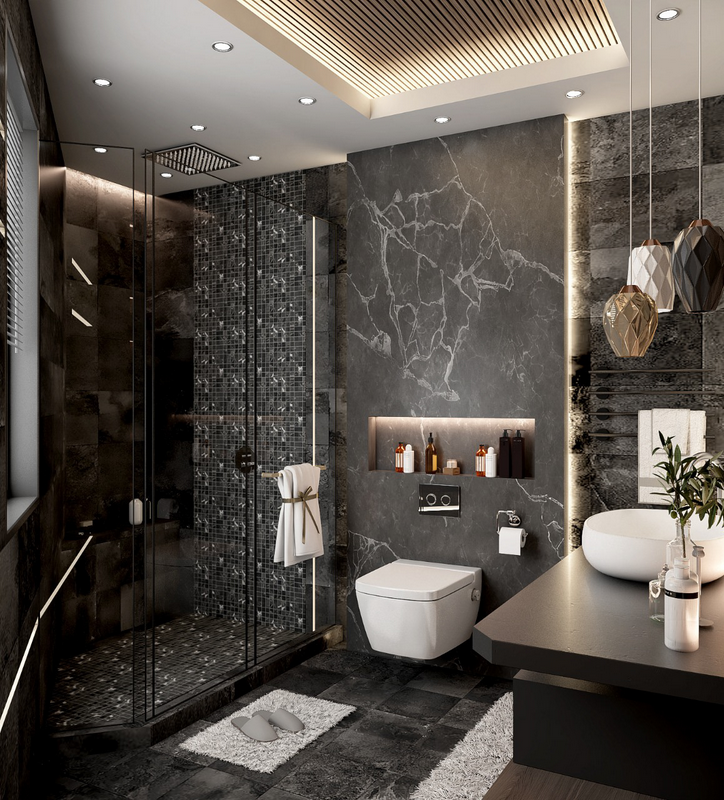 BATHROOMS Interior Design & Decorations Services in Dubai