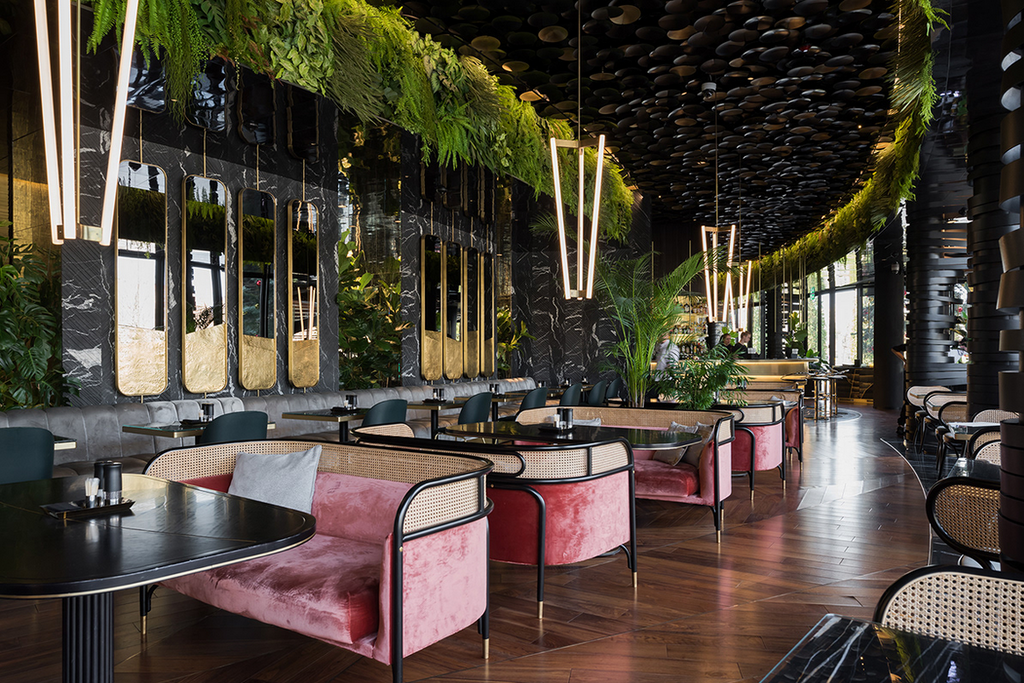 Trendy Cafe Coffee Shops Interior Design in Dubai