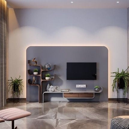 Custom Living Room Design 1