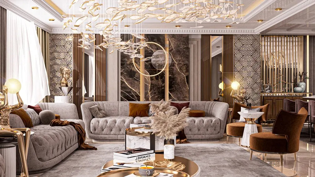 VILLA LIVING ROOM Interior Design & Decorations Services in Dubai