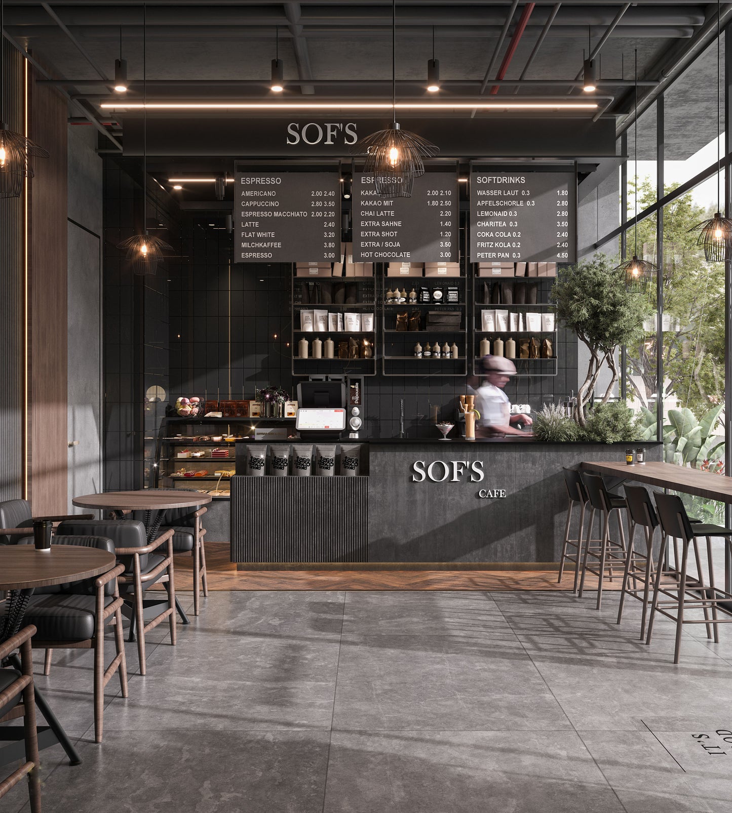COFFEE HOUSE CAFÉ  Interior Design & Decorations Services in Dubai