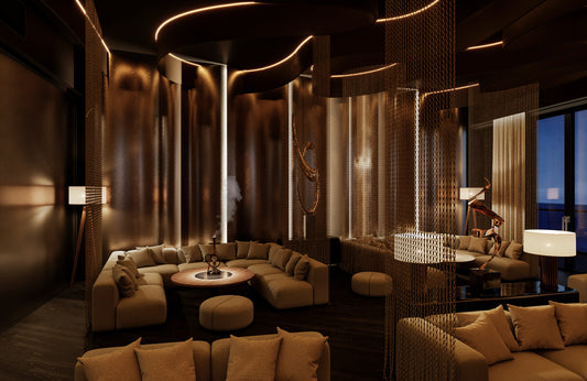 HOOKAH CAFÉ Interior Design & Decorations Services in Dubai