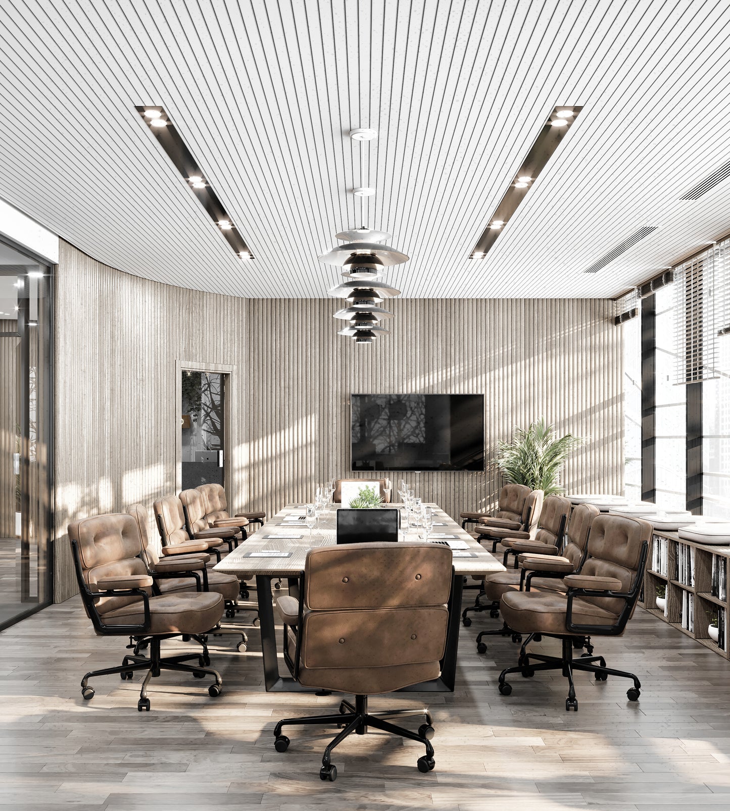 OFFICE WORK AREA Interior Design & Decorations Services in Dubai