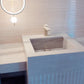 White Wood Vanities Bathroom Material