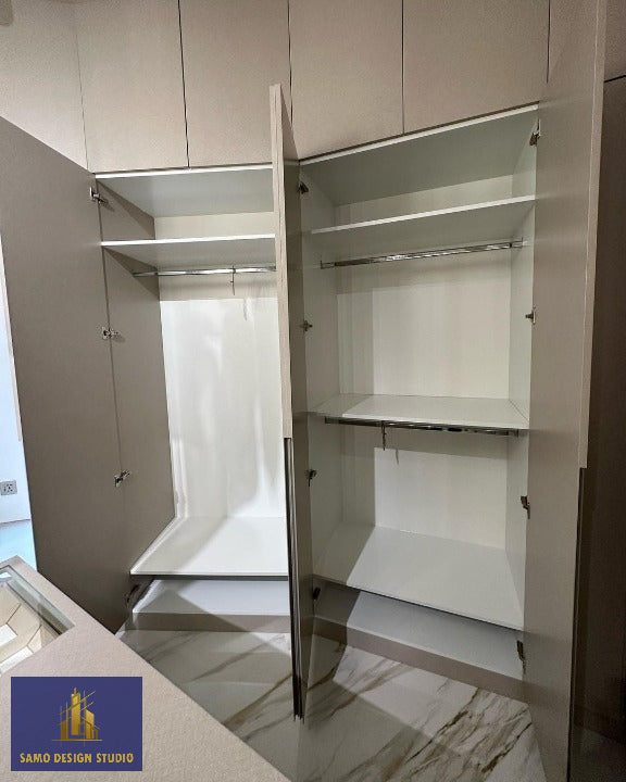 Wardrobes with Glass Doors B