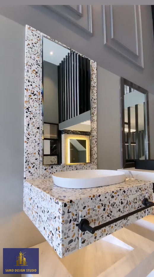 Terrazzo Artificial Marble Bathrooms Material