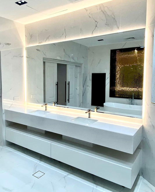 Veitnam White Natural Marble Bathroom Material